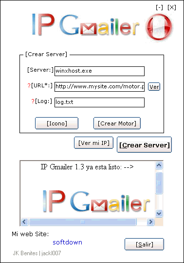 IP Gmailer 1.3