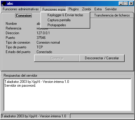 Taladrator 2003 3.0 public