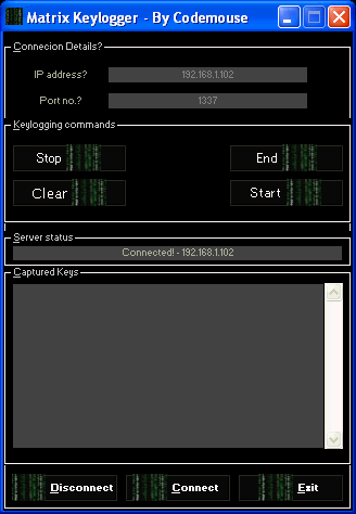 Matrix Keylogger 0.1