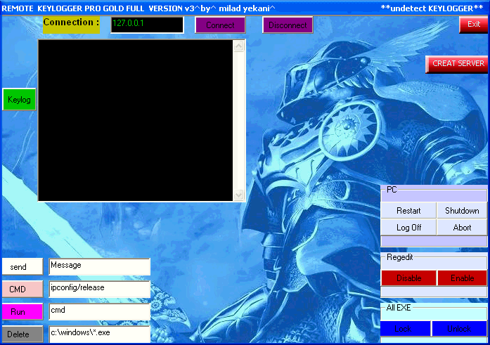 Remote Keylogger Gold 3.0