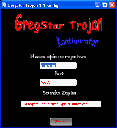 GregStar Trojan 1.1