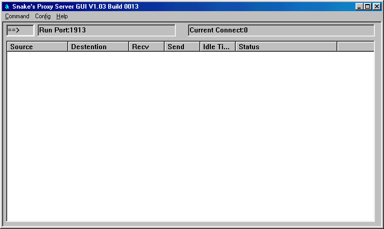 Snake's Proxy Server 1.03 build 0013