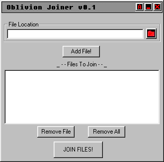 Oblivion Joiner 0.1