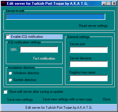 Turkish Port Trojan