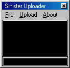 Sinister Uploader