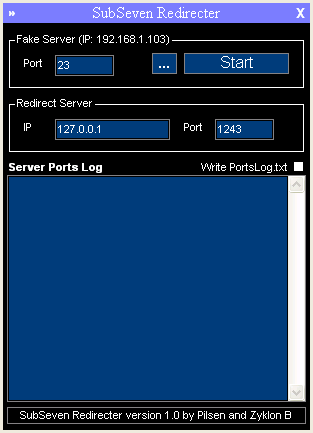 Subseven Redirecter 1.0