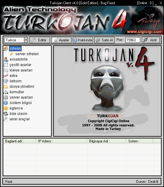 Turkojan 4.0 [Gold Edition] Bug Fixed