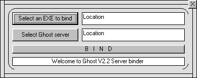 Ghost Server binder