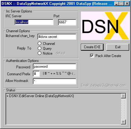 DataSpy Network X 0.4 beta