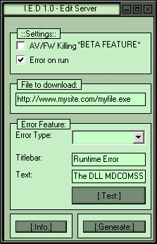 Insecure Executable Downloader 1.0