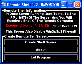 Remote Shell 1.2