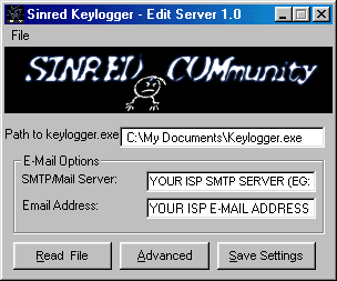 Sinred KeyLogger 1.0