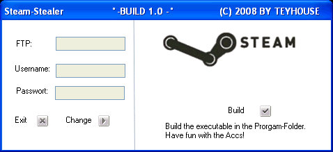 Steam Stealer 1.0