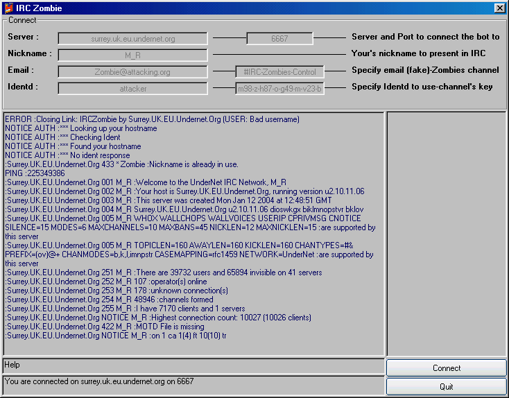 IRC Zombie