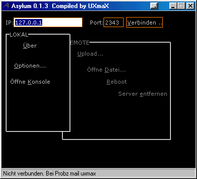 Asylum 0.1.3 Multipager