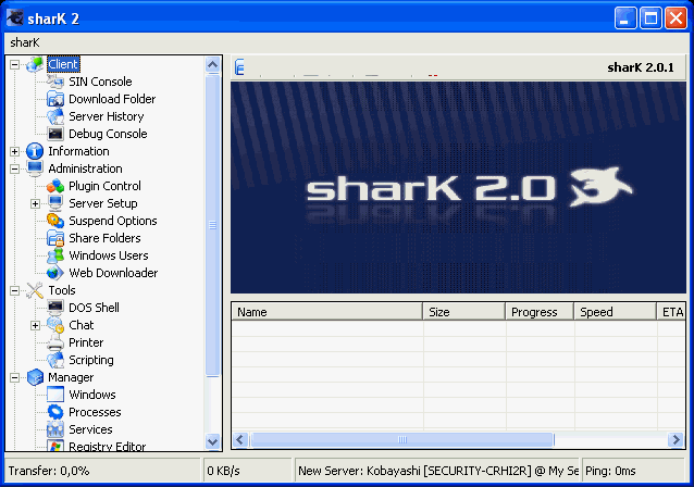 Shark 2.0.1 PB 2