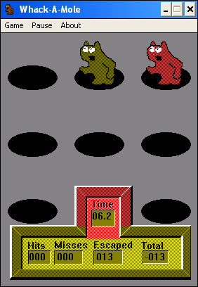 Whack-A-Mole 1.1