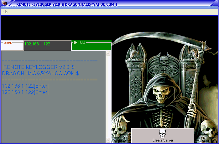 Remote Keylogger 2.0