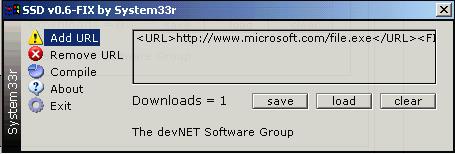 System33r Downloader 0.6 fixed