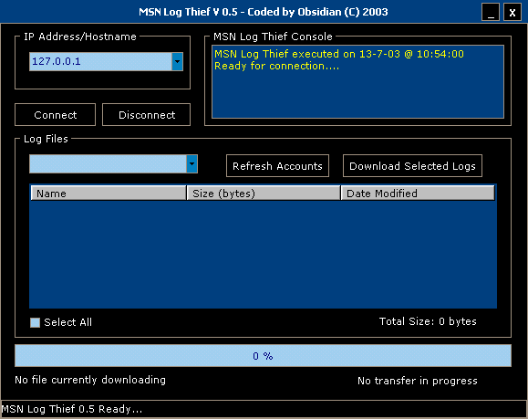 MSN Log Thief