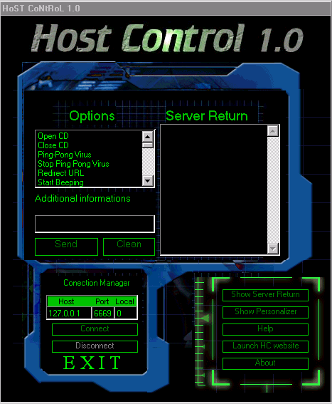 HostControl 1.0