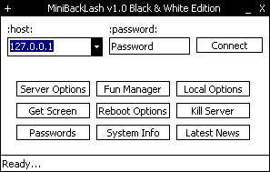 MiniBackLash 1.0 Black & White<