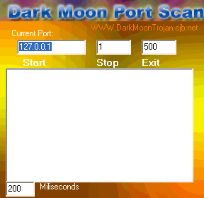 Dark Moon Port Scan