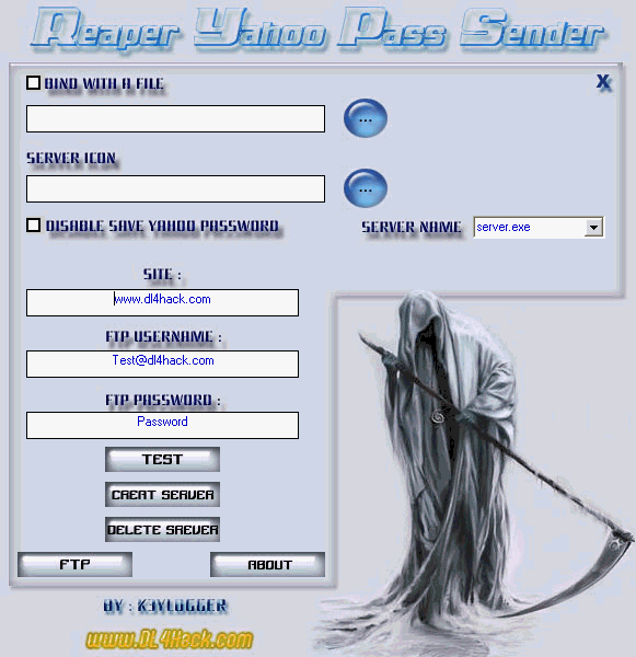 ReaperYahoo Pass Sender