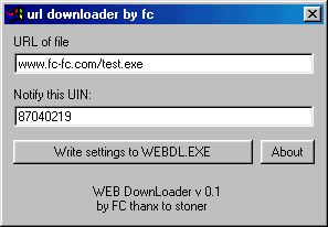 WebDownloader 0.1