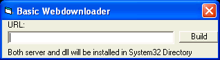 Basic Webdownloader