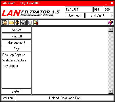 LANfiltrator 1.5 BetaII