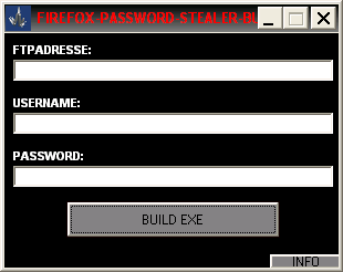 FireFox Password Stealer