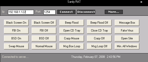 Sanity RAT