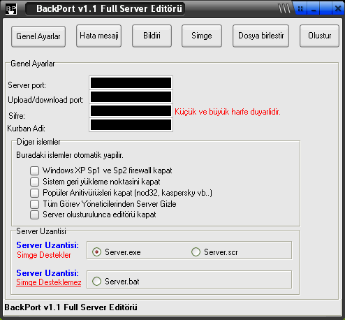 BackPort 1.1