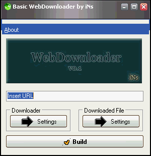 Basic WebDownloader - iNs