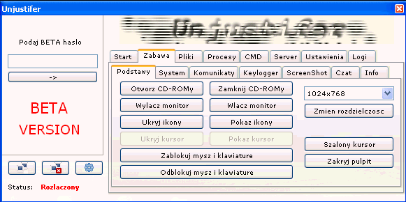 Unjustifer 0.5 Build 82