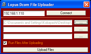 Lopus Dcom File Uploader