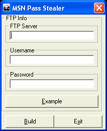 MSN Pass Stealer