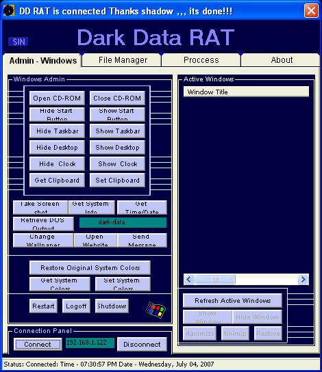 Dark Data RAT