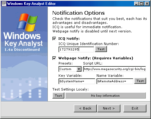 Windows Key Analyst