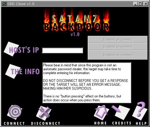 Satanz Backdoor 1.0 (a)