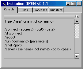 Institution Open 0.1.1