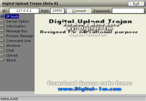 Digital Upload Trojan