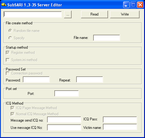 Subsari 1.3 - 3S (d) Server Editor