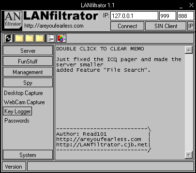 LANfiltrator 1.1