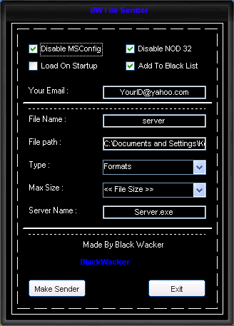 BW File Sender