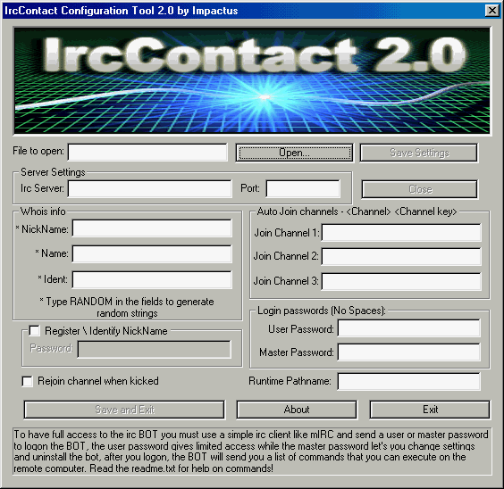 IrcContact 2.0