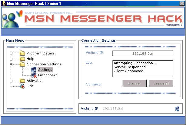 MSN Messenger Hack 1.0.2 v1