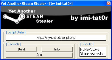Yet Another Steam Stealer