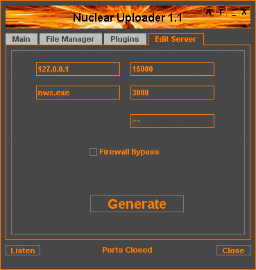 Nuclear Uploader 1.1 (a)